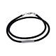 Lederarmband stahl