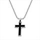 Stahlcollier Kreuz
