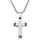 Stahlcollier Kreuz