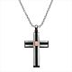 Stahlcollier Kreuz