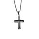 Stahlcollier Kreuz