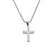 Stahlcollier Kreuz