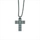 Stahlcollier Kreuz