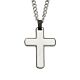 Stahlcollier Kreuz