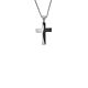 Stahlcollier Kreuz