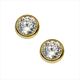Silberohrschmuck 8.3 gold