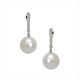 Silberohrschmuck Perle 10.0