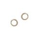 Silberohrschmuck gold