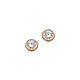 Silberohrschmuck 7.5mm rosé