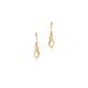 Silberohrschmuck gold