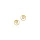 Silberohrschmuck gold