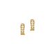 Silberohrschmuck gold