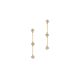 Silberohrschmuck gold