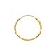 Silbercreole gold 30/3mm