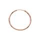 Silbercreole rosé 35/3mm