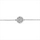 Silberarmband Blume des Lebens
