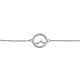 Silberarmband Berg silber