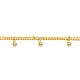 Silberarmband gold