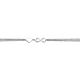 Silberarmband Herz/Infinity