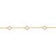 Silberarmband gold