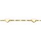 Silberarmband gold