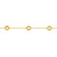 Silberarmband gold