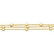 Silberarmband gold