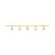 Silberarmband gold