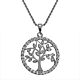 Silbercollier Lebensbaum silber