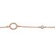 Silbercollier rosé