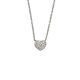 Silbercollier Herz