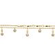 Silbercollier gold