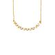 Silbercollier gold