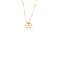 Silbercollier gold