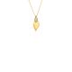 Silbercollier gold