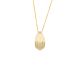 Silbercollier gold