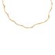 Silbercollier gold