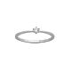 Silberring Lab Grown 0,12ct 