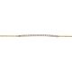 Silberarmband Lab Grown 0,25ct gold