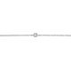 Silberarmband Lab Grown 0,10ct