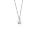 Silbercollier Lab Grown 0,25ct