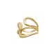 Silberring gold