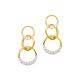 Silberohrschmuck gold