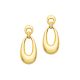 Silberohrschmuck gold