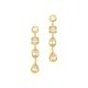 Silberohrschmuck gold