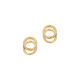 Silberohrschmuck gold
