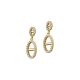 Silberohrschmuck gold
