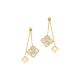 Silberohrschmuck gold
