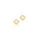 Silberohrschmuck gold