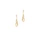 Silberohrschmuck gold
